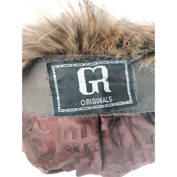 NWOT Vintage Racoon Fur Hat from Canada GR Originals main image 4
